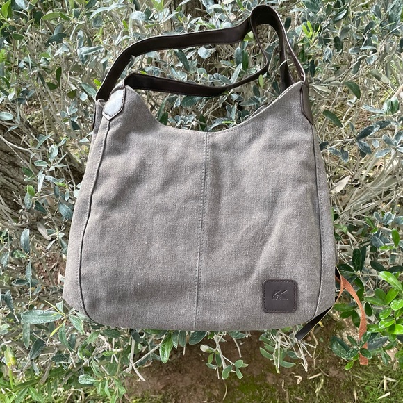 Gray Canvas Tote - Picture 1 of 4